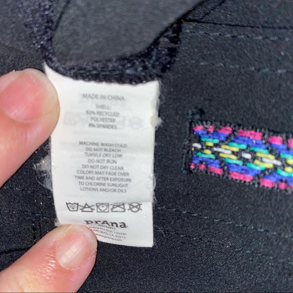 prAna Silvana board shorts swim quick dry black size Small - Picture 6 of 7